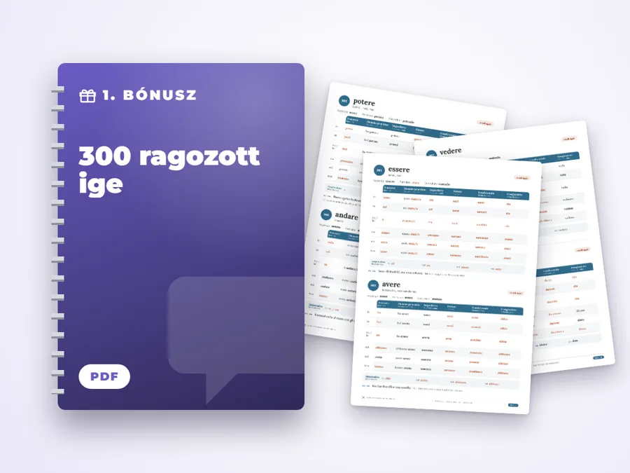 300 ragozott ige